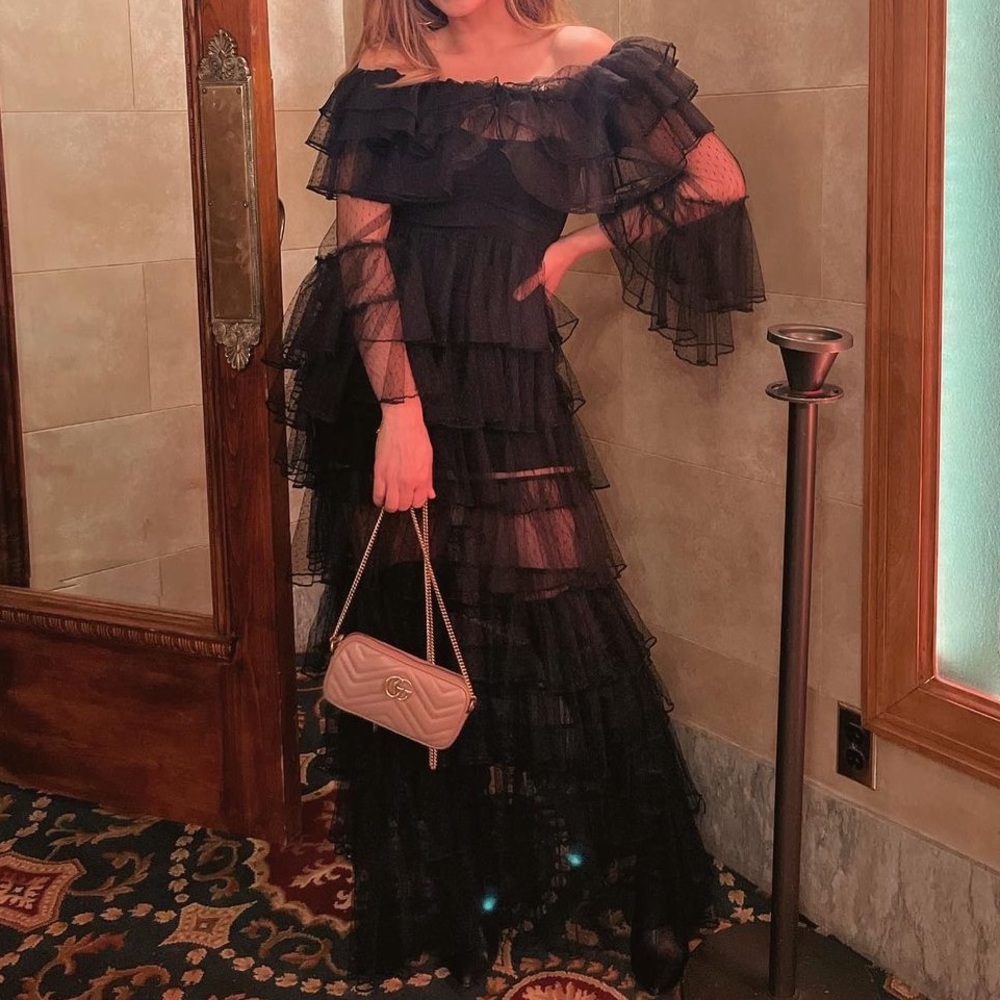 See through dress
